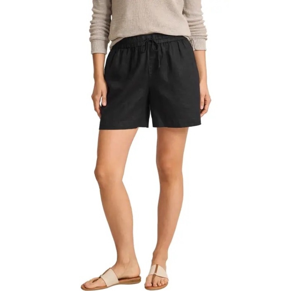 Tommy Bahama | Drawstring Shorts Black XL 100% Linen